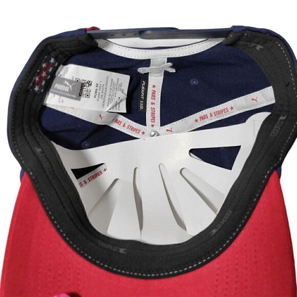 Puma Golf Hat Adult Flag Snapback Patriotic Adjustable Lightweight Unisex NEW - Picture 13 of 14